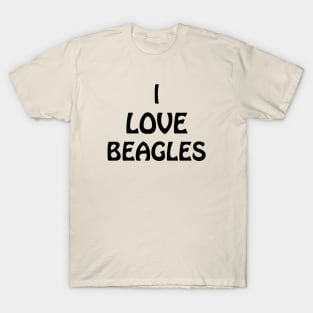 Barry Loves Beagles T-Shirt